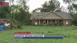 Storm leaves damage in Madison County