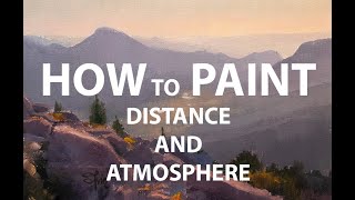 How to PAINT distance and ATMOSPHERE Timelapse