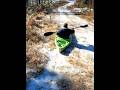 Kayak Sledding Snow Kayak Sledding