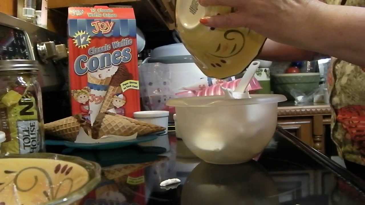 Holy Moly Cannoli Cones Recipe YouTube