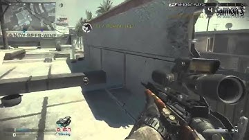 COD GHOSTS: Amazing 360 No Scope! (Edit By Saimon S)