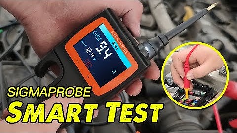 【Smart Test】-- SIGMAPROBE Automotive Circuit Tester