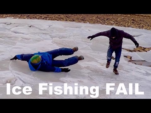 First Ever Ice Fishing Trip NEVER AGAIN (uncensored) 