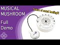 Musical Mushroom Full Demo, Unboxing, Setup, and Guide - Crystal Vibes Singing Bowls