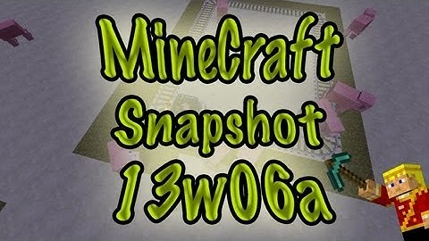 MineCraft Snapshot 13w06a MineCart Dispensers! Lighting Updates!