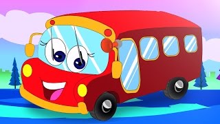 ruote del bus | canzoni per capretti | capretti musica | Nursery Rhymes Songs | Wheels On The Bus