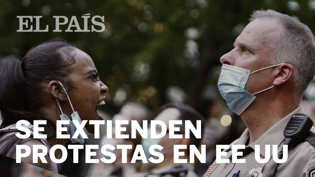 Se EXTIENDEN PROTESTAS en EE UU por la MUERTE de George Floyd - YouTube