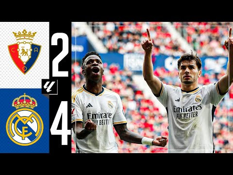 Osasuna 2-4 Real Madrid | RESUMEN | LaLiga 2023/24