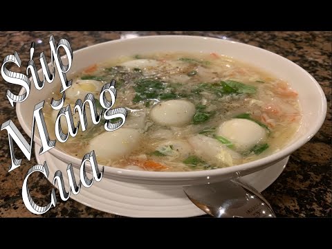 Súp Măng Cua - Cách nấu súp măng cua đơn giản thơm ngon - Asparagus Crab Soup