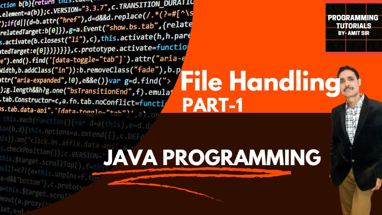 File handling in Java Part-1 - YouTube