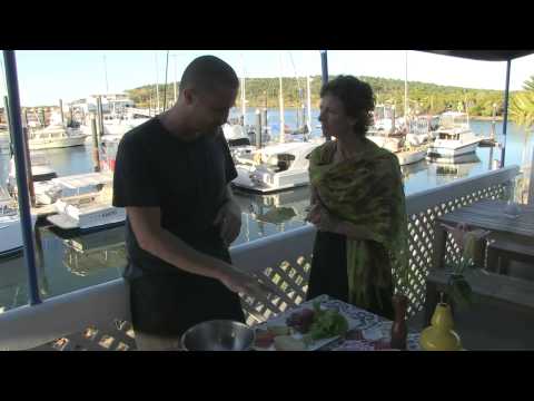 Rv Cooking Show Australia Smoked Salmon Stack Appetizer At Food Freaks-11-08-2015
