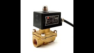 1/2'' Explosion Proof Brass Water Solenoid Valve With Ex-Proof Coil 12VDC 24VDC 24VAC 110VAC 220VAC