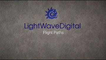 Lightwave 3D Flight path
