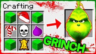 Minecraft GRINCH - How to Summon GRINCH in Crafting Table!