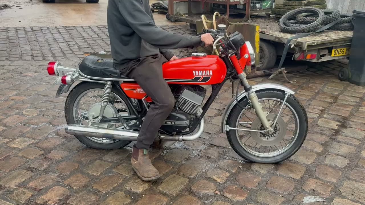 Yamaha RD350 1973 Classic Japanese 2 Stroke Motorcycle Project For Sale On Ebay