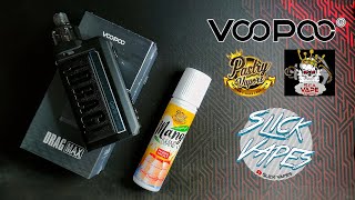 FULL REVIEW: Voopoo DRAG MAX + Pastry Vapors - MangoBomb Yacult
