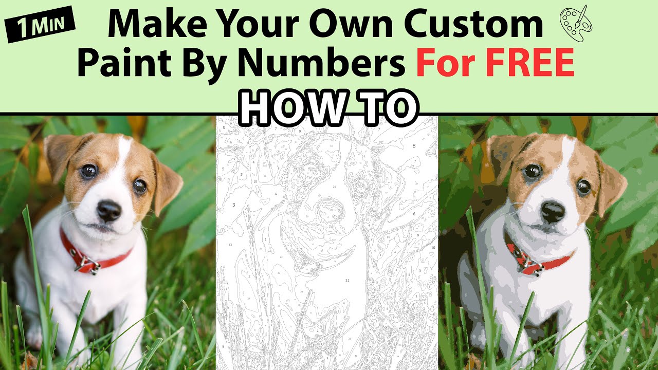 The Free Trick for How to Turn a Photo into Paint by Numbers - Shrimp Salad  Circus