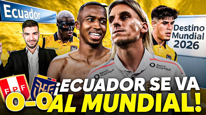 🤩🇪🇨 Narrador ARGENTINO LLENA de ELOGIOS a ECUADOR por su CLASIFICACIÓN al MUNDIAL: “MOI y PACHO…” 🔥