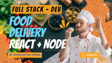 React Js + Node Js (Typescript) Project | Food Delivery Application | Part - 3
