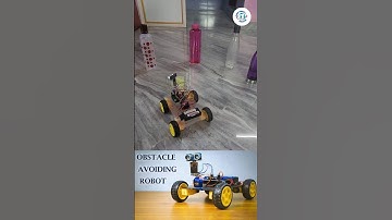 #Shorts - How to make an Obstacle avoiding Robot using Arduino #robot #arduino