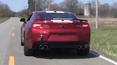 Corsa Xtreme Axle-Back Exhaust on 2016 Camaro SS - Sound Clip