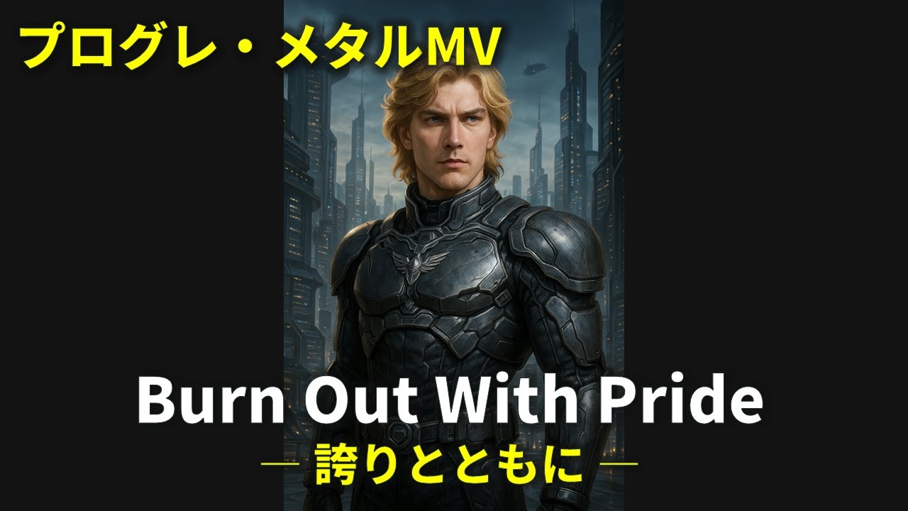 Burn Out With Pride (誇りとともに) - Melodic Progressive Metal / Djent | Suno AI