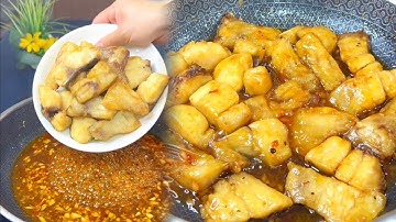 CÁCH LÀM KHÔ CÁ DỨA RIM CHUA NGỌT ĂN RẤT HAO CƠM