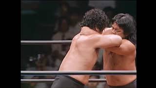 AJPW - Genichiro Tenryu vs Riki Choshu
