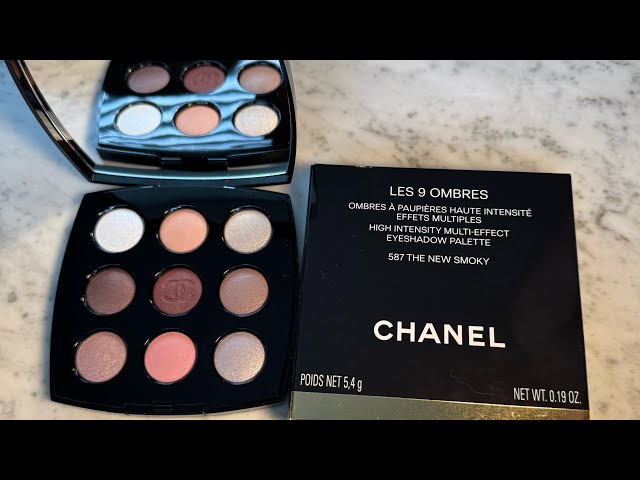 CHANEL PALETTE OMBRES À PAUPIÈRES Trying the new @CHANEL Les 9 Ombres in The New Smoky - YouTube