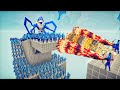 100x ICE ARMY   ICE GIANT vs 3x EVERY GOD - Totally Accurate Battle Simulator TABS
