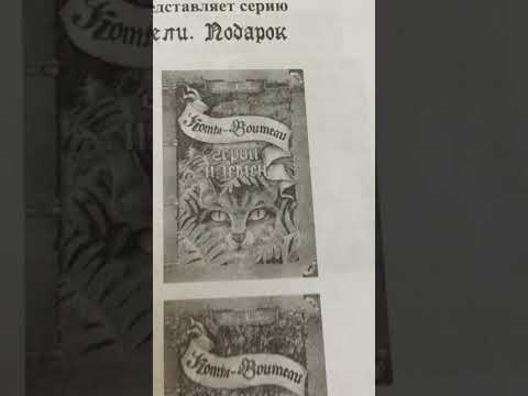 Обзор моей книги Коты-Воители Бушующая стихия