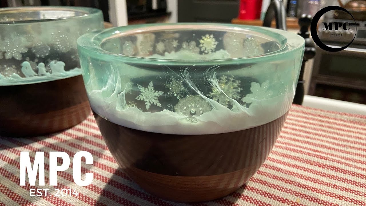 Woodturning -  A Snow ❄️ Storm