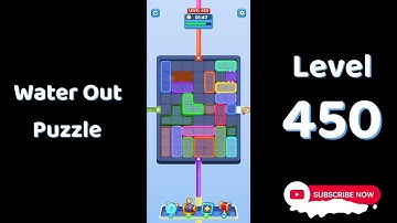 Water Out Puzzle Level 450 Walkthrough 💧 | Step-by-Step Solution | SolutionGuruji