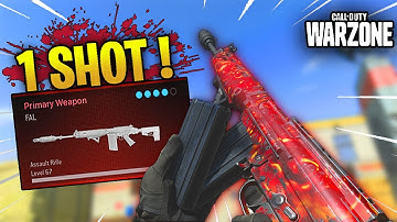 THE BEST FAL CLASS SETUP FOR MODERN WARFARE WARZONE IN SEASON 4  ***INSANE***