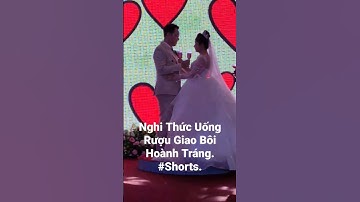 Nghi Thức Uống rượu giao bôi.