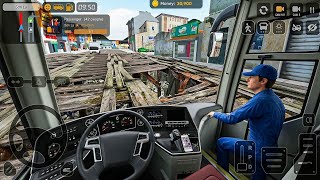🚍Coach Bus Simulator Vietnam🛣 Driving on Dangerous Road ☠️⚠️#21 screenshot 5