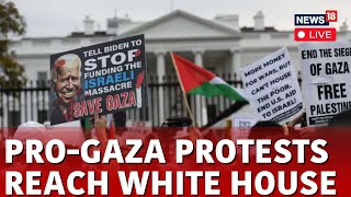 White House LIVE | Pro-Palestinian Protesters Target White House Correspondent Dinner | News18 |N18L