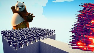 200x KUNG FU PANDA + 1x GIANT vs EVERY GOD X3 - Totally Accurate Battle Simulator TABS by TAB TAB 330 views 1 month ago 9 minutes, 38 seconds