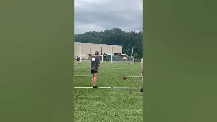 Right down the middle