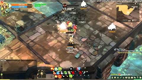 Tree of Savior iCBT2 - Skill combo demonstration of Wiz 3