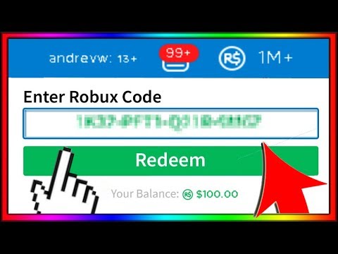 This New Code Gives Free Robux On Roblox Working 2019 - how to enter a robux code