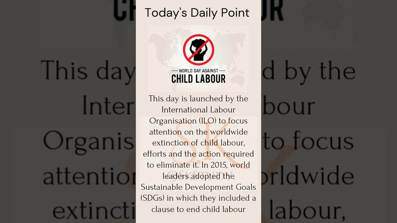 World Day Against Child Labour 