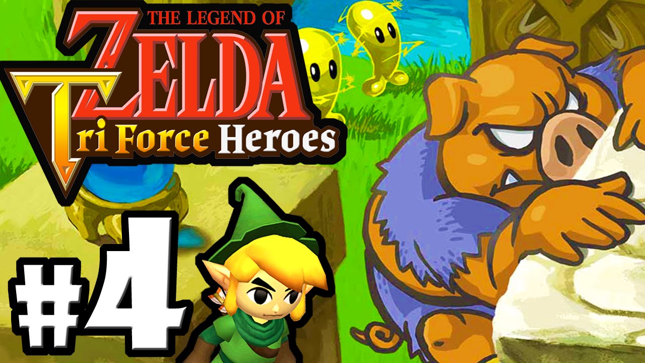 The Legend of Zelda Triforce Heroes PART 4 Gameplay Walkthrough Online