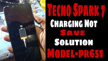 Tecno Spark7 Charging not Save Solution|Tecno Spark7 Charging Solution|Tecno PR651 Changing Solution