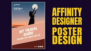 Travel Ad Poster Design in Affinity Designer Tutorial screenshot 2