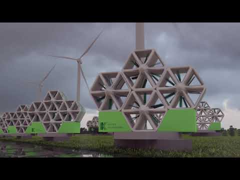 Our modular wind technology - maximising renewable energy captures.