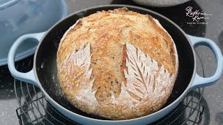 Simple Homemade Sourdough Bread 酸种面包