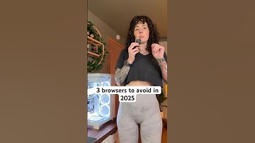 3 Browsers To Avoid in 2025 #shorts #pc #tech