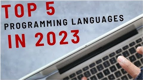 Top 5 Programming Languages in 2023