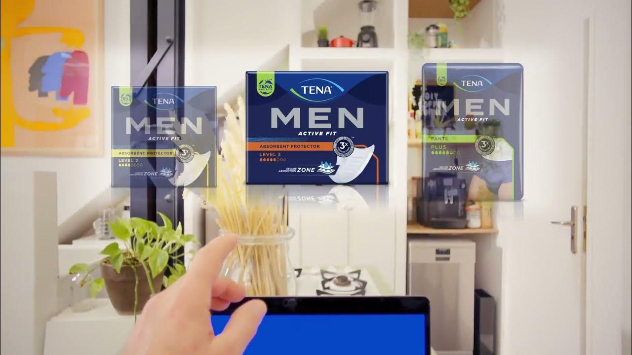 TENA Men Active Fit Absorbierende Protektoren Level 3